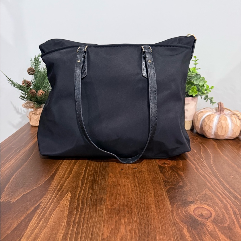 Kate Spade Black Nylon Tote Bag - Picture 3 of 11